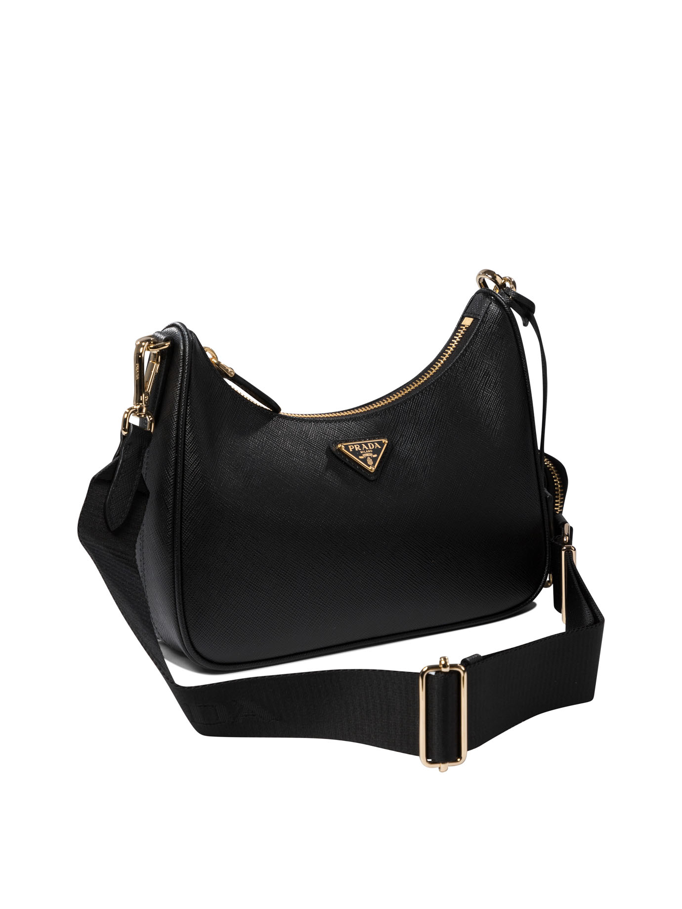 PRADA Black   Crossbody bags